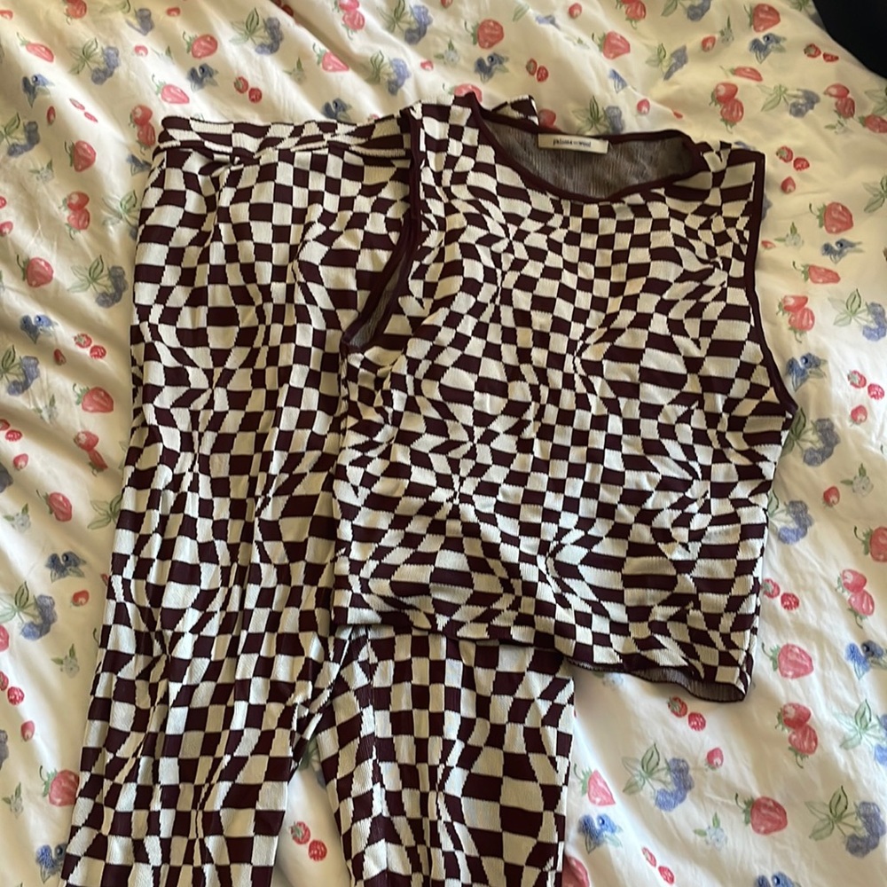 paloma wool checkered set